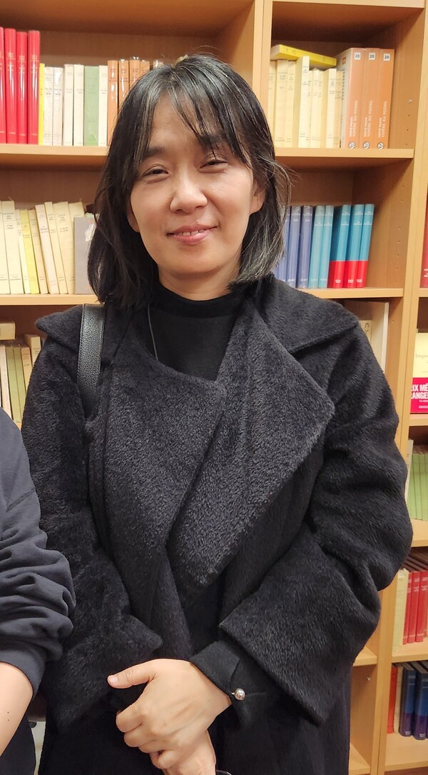 소설가 한강.