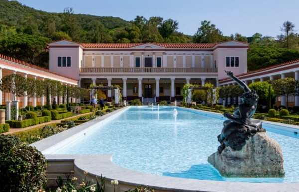 1974년 개관한 게티 미술관인 게티 빌라 (출처, 홈페이지)