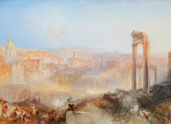 윌리엄 터너의 '모던 로마 - 캄포 바치노' 