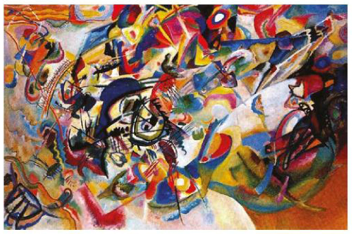 러시아 미술의 대표 칸딘스키의 추상화 Composition VII.