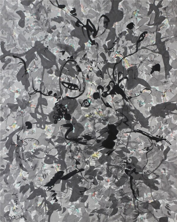 Holy City 165ⅹ133cm 종이에 먹 1995