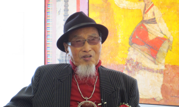 생전의 김흥수 화백. (사진=연합뉴스)