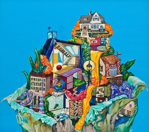 Sweet Shelter 2 캔버스에 아크릴, 80*90 2012