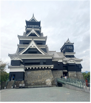 가토 기요마사가 축성한 일본 3대 명성인 구마모토성