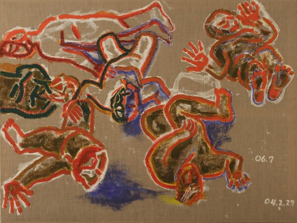 희생자들1 214.5x286cm 2004년. 2006년