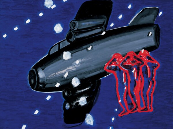 기총소사 Strafing Oil on canvas 194x259cm 2004