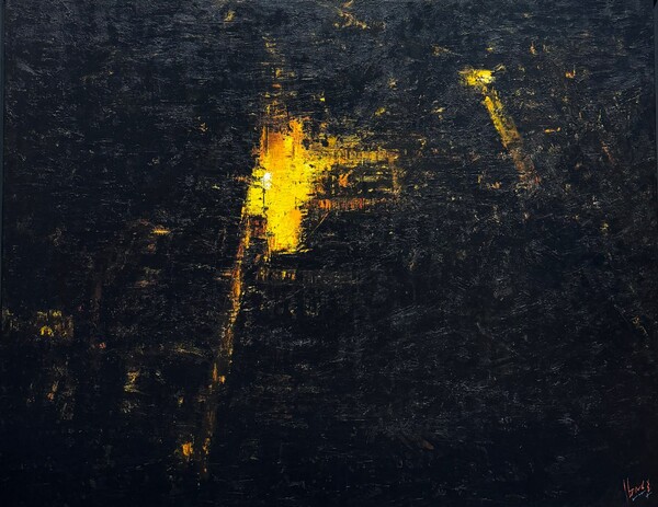 새벽-골목길 oil on canvas 91.0x116.8cm 2024