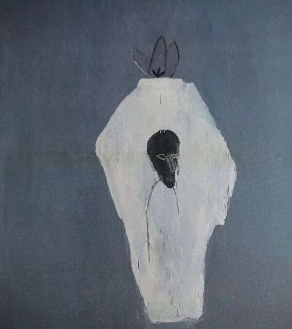 Personne, 천 위에 유화 200×160cm 1991