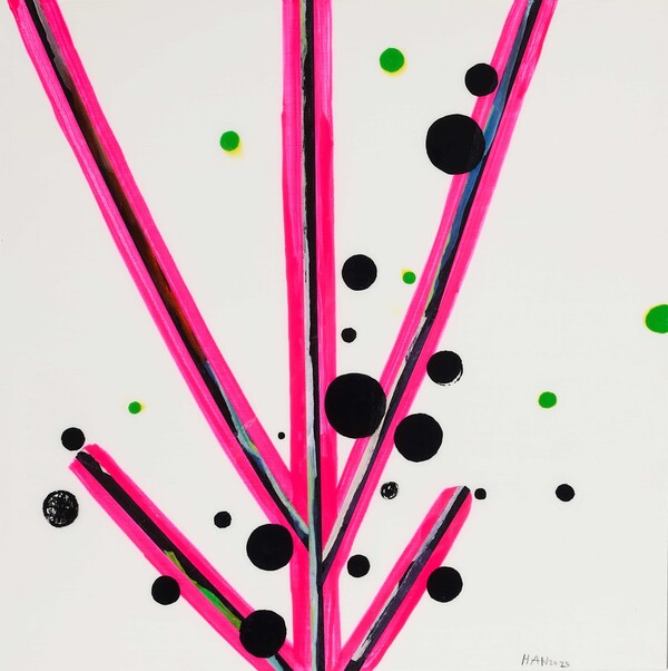 나무 그리고 꽃 72.7×60.6cm 혼합재료 2025