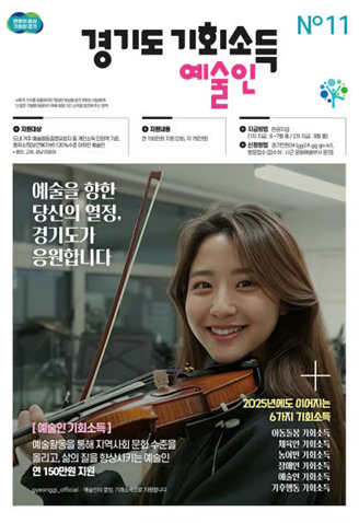 경기도 예술인 기회소득 포스트. (사진=경기도 제공)