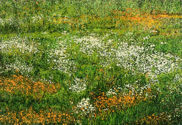 피어나다 80. 3 x 116.7cm  acrylic on canvas 2021.