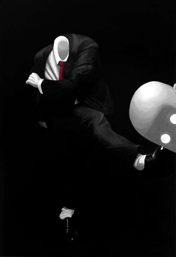 똥볼 acrylic on canvas 116.8X80.3cm 2021