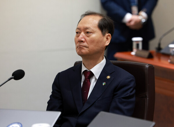 이완규 법제처장이 5일 서울 용산 대통령실 청사에서 열린 국무회의에 참석해 있다. (사진=연합뉴스)