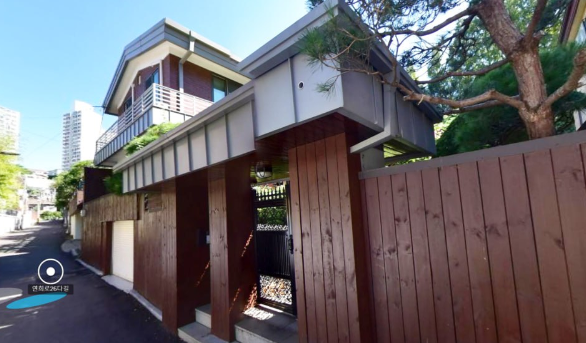 윤석열 전 대통령 부친 고(故) 윤기중 연세대 교수의 옛 연희동 자택.(네이버 지도 캡처)