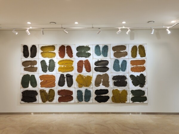 유숙자 작가의 대표작 '투게더'. (사진=GAI PROJECT 제공)