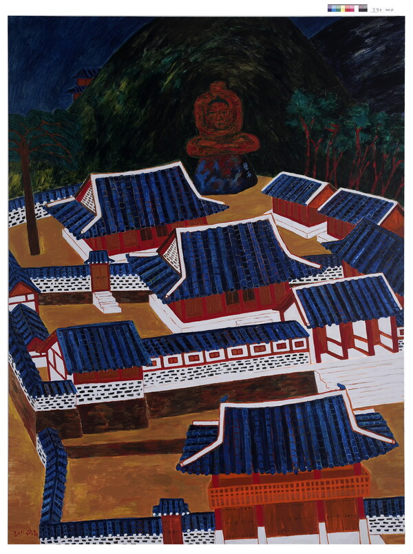 산성일기-행궁 259194cm 캔버스에 아크릴 2011